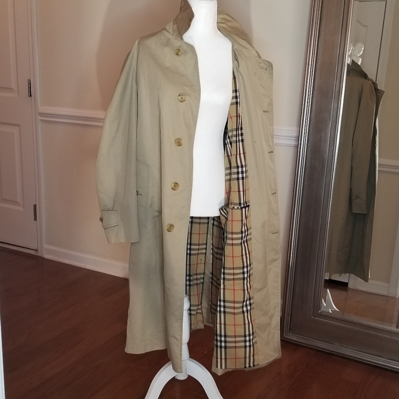 Burberry Other - BURBERRY Khaki Trench Coat Size XL